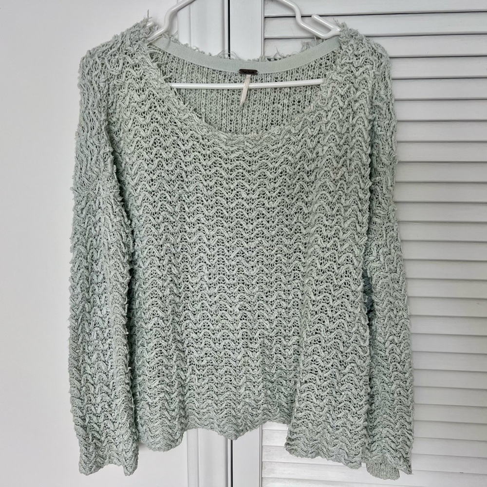 FREE PEOPLE Mint Knit Pullover